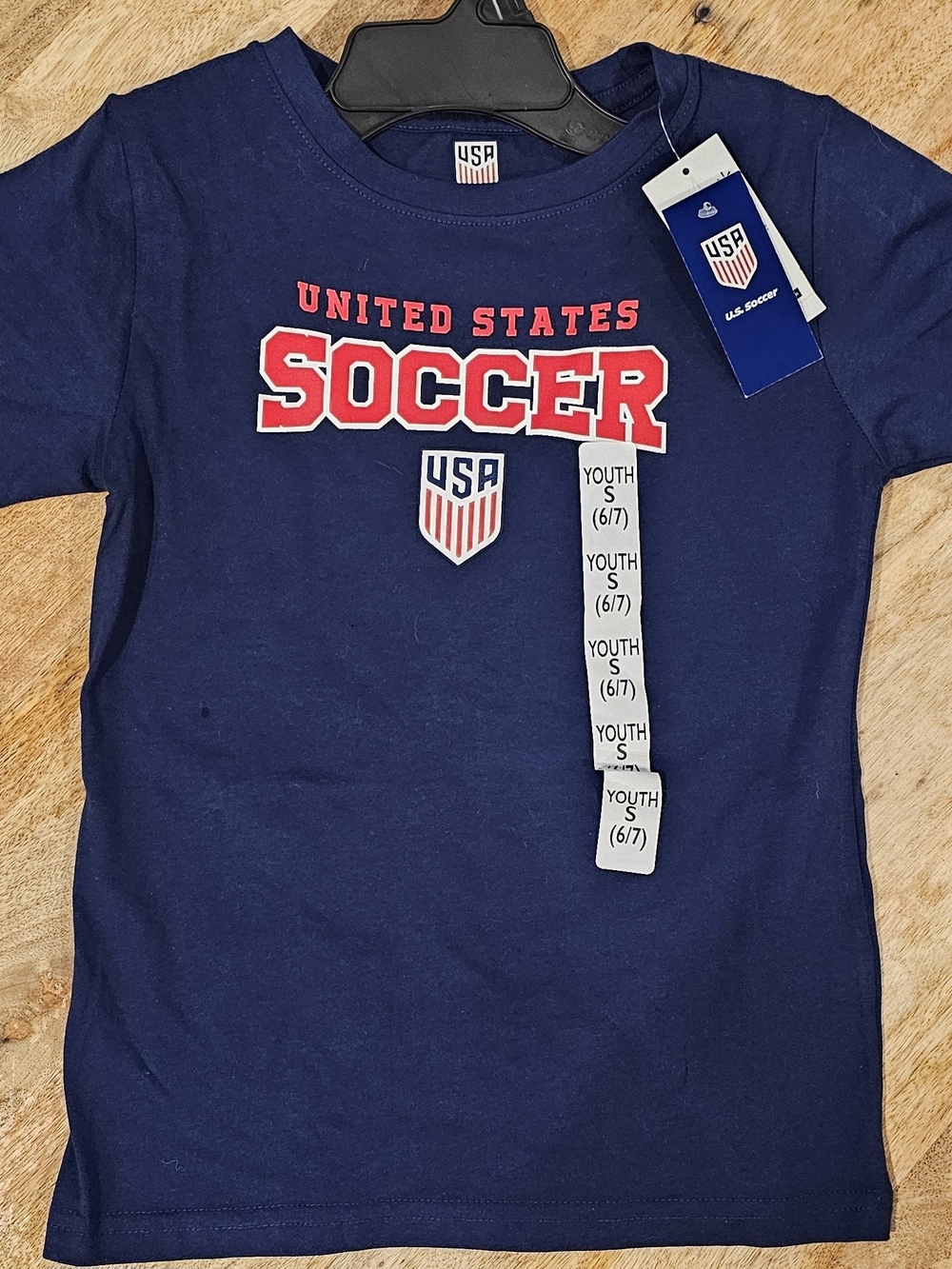 USA Soccer Youth Navy T‑Shirt - United States Soccer